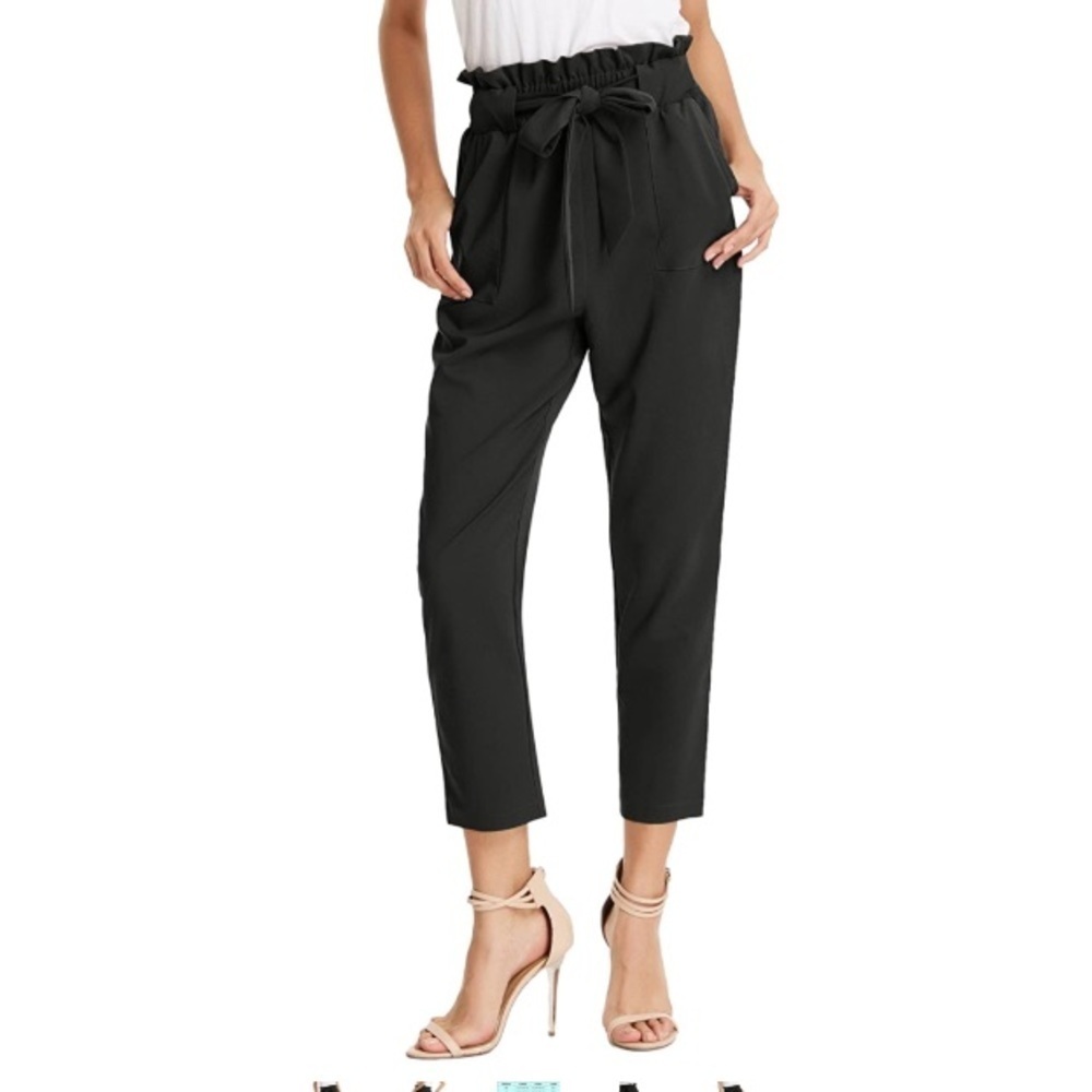 Grace Karin High Waist Cropped Pant